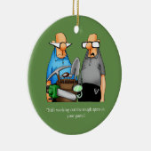 Funny Golf Spaß Ornament Geschenk (Rechts)