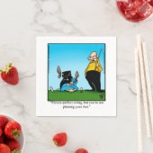 Funny Golf Spaß Party Napkins Serviette (Beispiel)