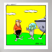 Funny Golf Spaß Poster Geschenk (Vorne)