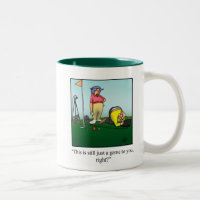 Funny Golf Spaß Tasse