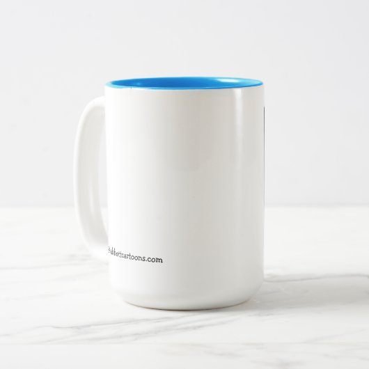 Funny Golf Spaß Tasse (Vorderseite Links)