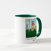 Funny Golf Spaß Tasse (VorderseiteRechts)