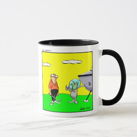 Funny Golf Spaß Tasse Geschenk (Rechts)