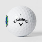 Funny Golf Sprichwort Golfball (Logo)