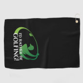 Funny Golf Sprichwort Golfspielen Modern Golfer Sp Golfhandtuch (Horizontal)