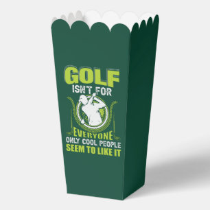 Funny Golf szene Art Party Geschenkschachtel