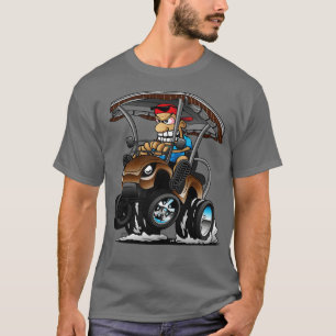 Funny Golf t Hotrod Golf Poppen ein Rad zu 1 T-Shirt