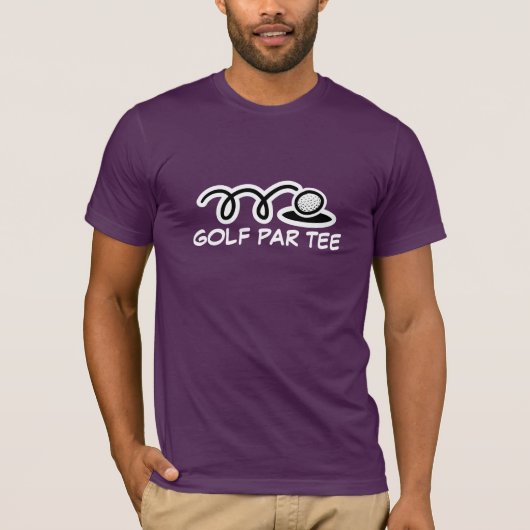 Funny Golf T - Shirt (Vorderseite)