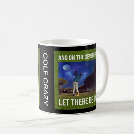 Funny Golf Tasse (VorderseiteRechts)