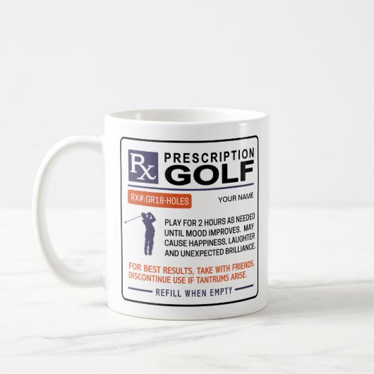 Funny Golf Tasse - Design (Links)