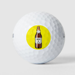 Funny Golf Theme Golfball
