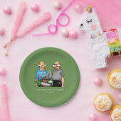 Funny Golf Themed Geburtstags-Teller Pappteller (Party)