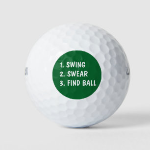 Funny Golf Training Golf Balls Golfball