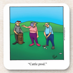 Funny Golf Untersetzer Geschenk