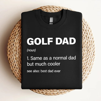 Funny Golf Vater Definition T-Shirt