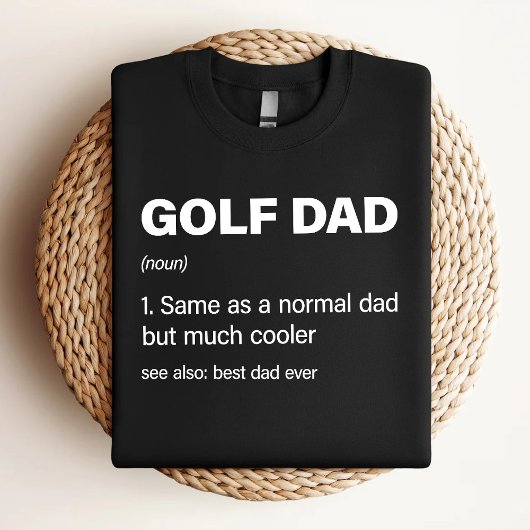 Funny Golf Vater Definition T-Shirt