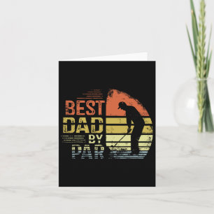 Funny Golf Vater Shirt - Vatertag Geschenk für Gol Karte