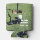 Funny Golf Wanna Puttt Out, Dosenkühler (Rückseite)