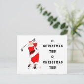 Funny Golf Weihnachten (Stehend Vorderseite)