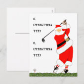 Funny Golf Weihnachten (Vorne/Hinten)