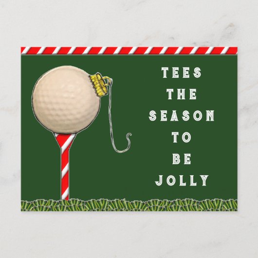 Funny Golf Weihnachten (Vorderseite)