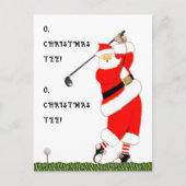 Funny Golf Weihnachten (Vorderseite)