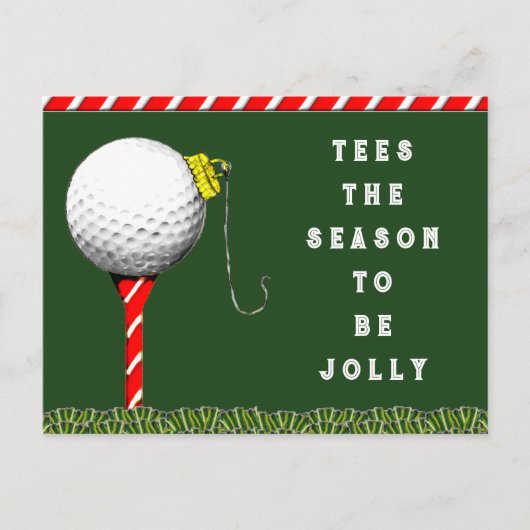 Funny Golf Weihnachten (Vorderseite)