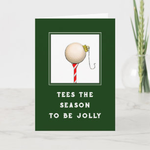 Funny Golf Weihnachten