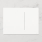 Funny Golf Weihnachtsfeiertag Postkarte (Rückseite)