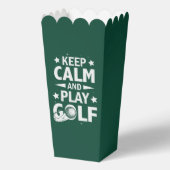 Funny Golf Wort Art Party Geschenkschachtel (Rückseite)