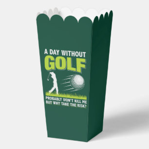 Funny Golf Wort Art Party Geschenkschachtel
