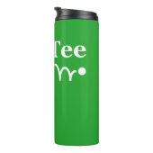 Funny Golf Zitat Es ist Par T-Shirt Time Thermosbecher (Nach rechts gedreht)