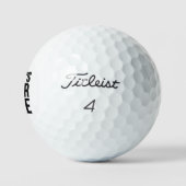 Funny Golf Zitat Golfball (Logo)
