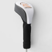 Funny Golf Zitat | Golfing Lover Headcover (angewinkelt)