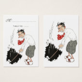 Funny Golfer (Vorne & Hinten)