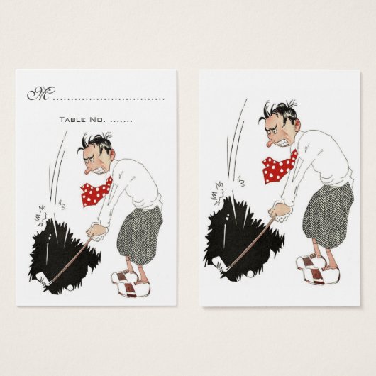 Funny Golfer (Vorne & Hinten)