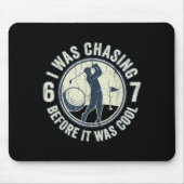Funny Golfer 67 Meme Golf Joke Chasing 67  Mousepad (Vorne)