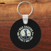 Funny Golfer 67 Meme Golf Joke Chasing 67  Schlüsselanhänger (Vorderseite)