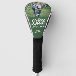 Funny Golfer Bester Vater Par Foto | Vatertag Golf Headcover