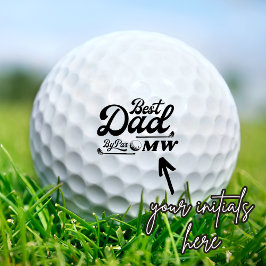 Funny Golfer Bester Vater Par | Vatertag Golfball