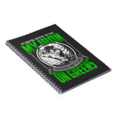 Funny Golfer Course Zitat Golf Player Spaß Notizblock (Rechte Seite)