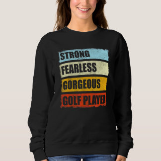 Funny Golfer Golf Player Herren Golfspielen Sweatshirt