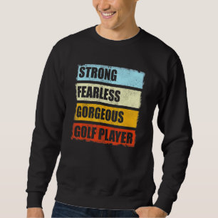 Funny Golfer Golf Player Herren Golfspielen Sweatshirt
