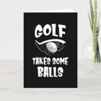 Funny Golfer Sprichwort Golf
