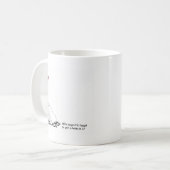 Funny Golfing Dog Tasse (Vorderseite Links)