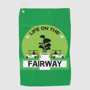 Funny Golfing Pros Golfing Fanatics Sport Golfhandtuch