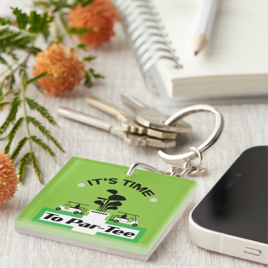 Funny Golfing Pros Golfing Fanatics Sport Schlüsselanhänger (Vorderseite rechts)