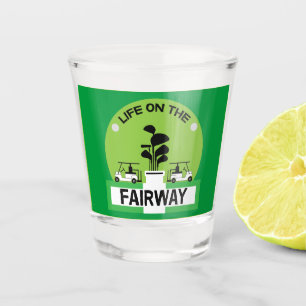 Funny Golfing Pros Golfing Fanatics Sport Schnapsglas