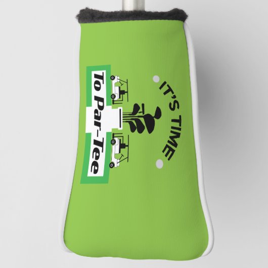 Funny Golfing Pros Golfing Fanatics Sport Zwei-Ton Golf Headcover (Rotieren 90)