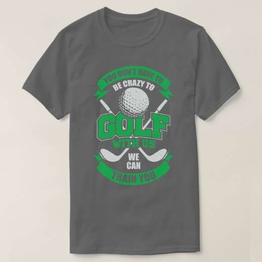 Funny Golfing Team Golf Player Geschenk T-Shirt (Design vorne)